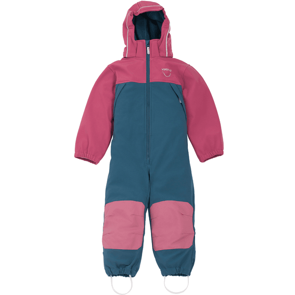 Hovedbilde Viking Play softshelldress til barn, Plum