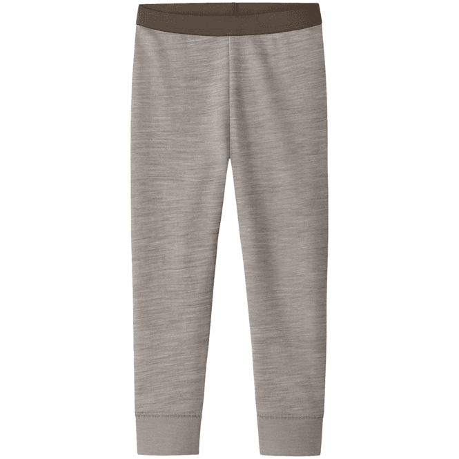 Hovedbilde Name It Nmmwuppo leggings i ull/bomull, Satellite