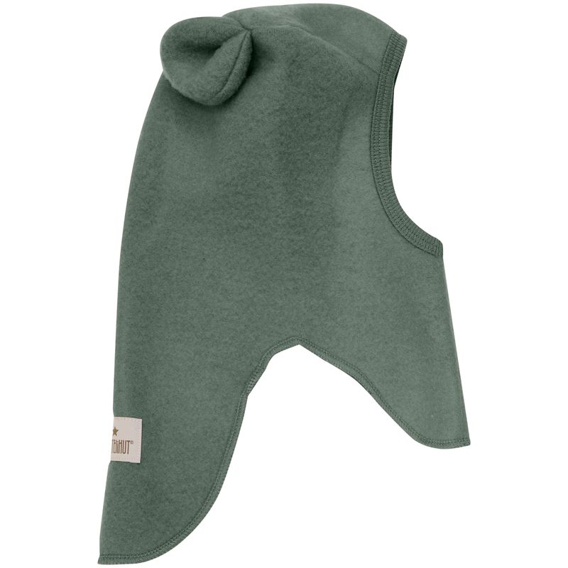 HUTTEliHUT Balaclava Bjørn ullfleece, Beetle