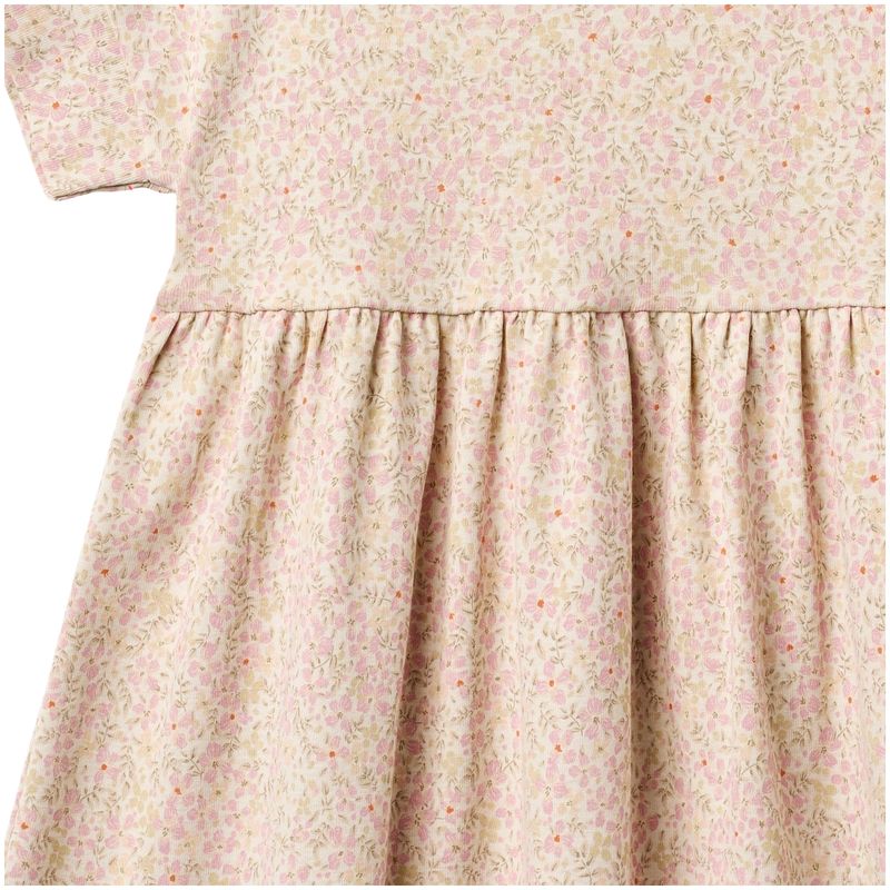 Wheat Emilie kjole til barn, Coral Flowers