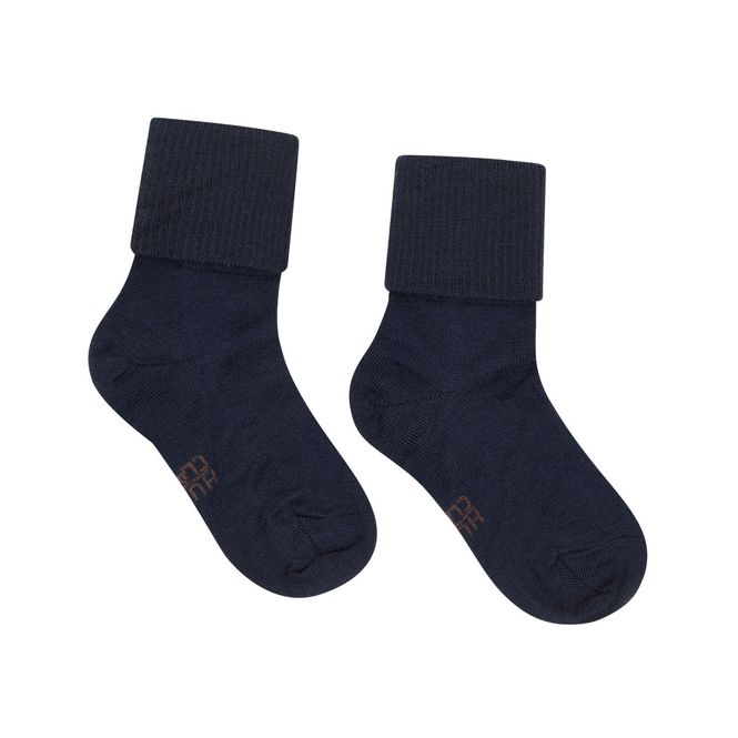Hovedbilde Hust & Claire Flosi ull/bambus sokker, More Navy