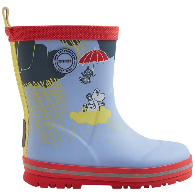 Hovedbilde Reima Magisk Moomin gummistøvler, Airy Blue