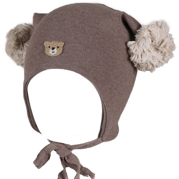 Hovedbilde Kivat vårlue til barn og baby med bamse, ...
