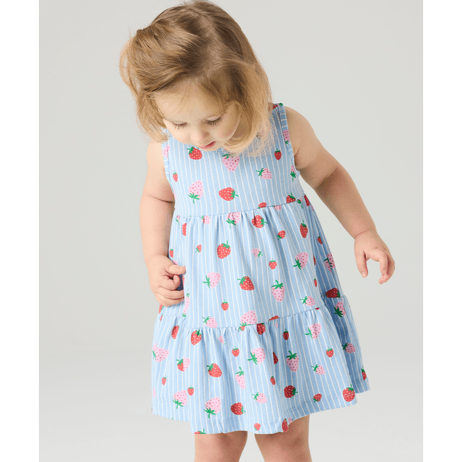 Hovedbilde Name It Nmfvigga kjole til småbarn, Chambray Blue