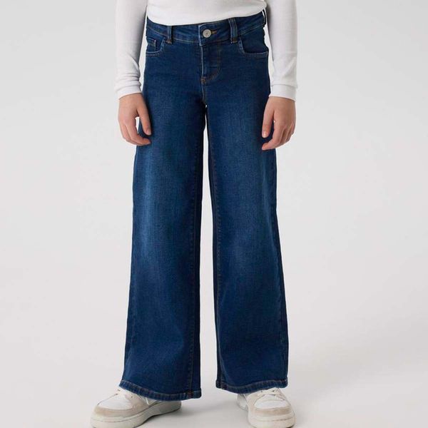 Hovedbilde Name It Nkfpolly X-Wide jeans til barn, Dark Blue ...