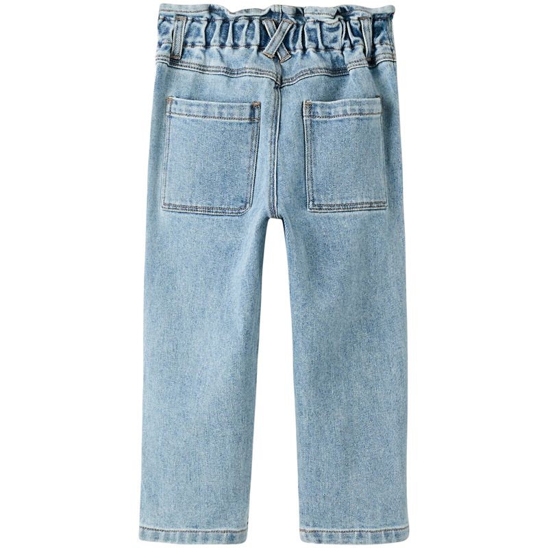 Lil' Atelier Nmfdarlee loose-fit jeans småbarn, Medium Blue
