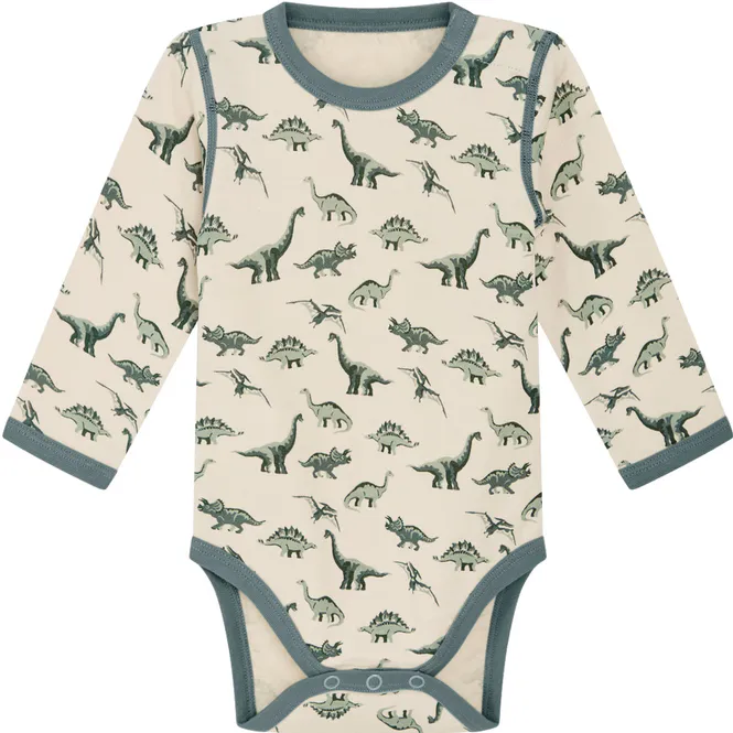 Hovedbilde Hust & Claire Badia body ull/bambus Dino, Jade ...
