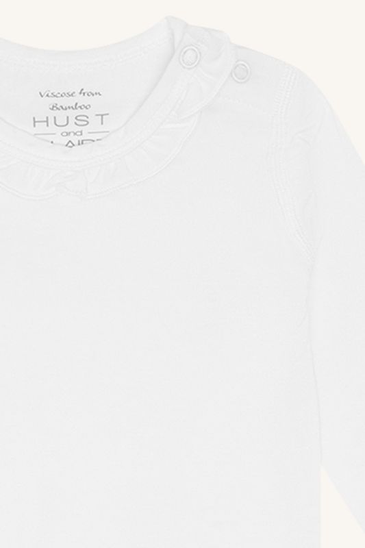 Hust and Claire Buller body i bambus, Ivory