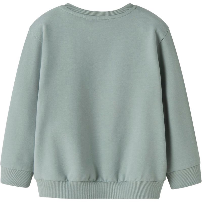 Name It Nmmkark sweatshirt til småbarn, Green Milieu