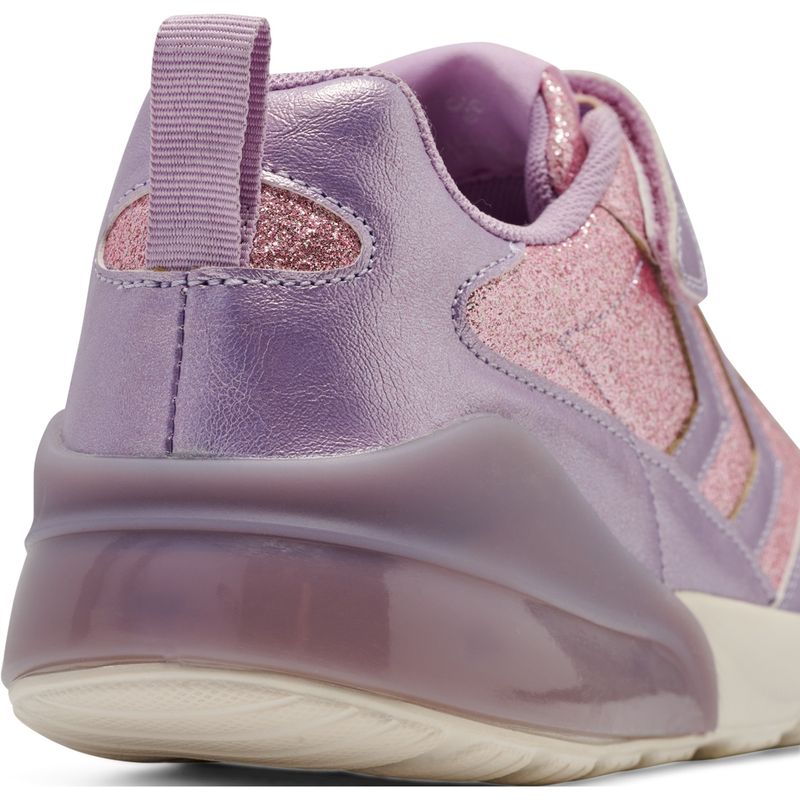 Hummel Daylight JR Glitter joggesko, Sea Fog
