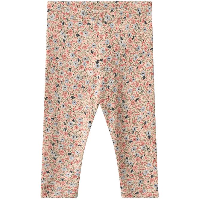 Hovedbilde Wheat Jules leggings til baby, Grey Cloud Flowers