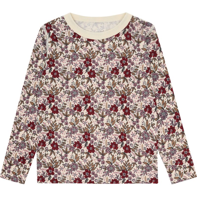 Hust and Claire Abba Flor ull/bambus genser, Off White