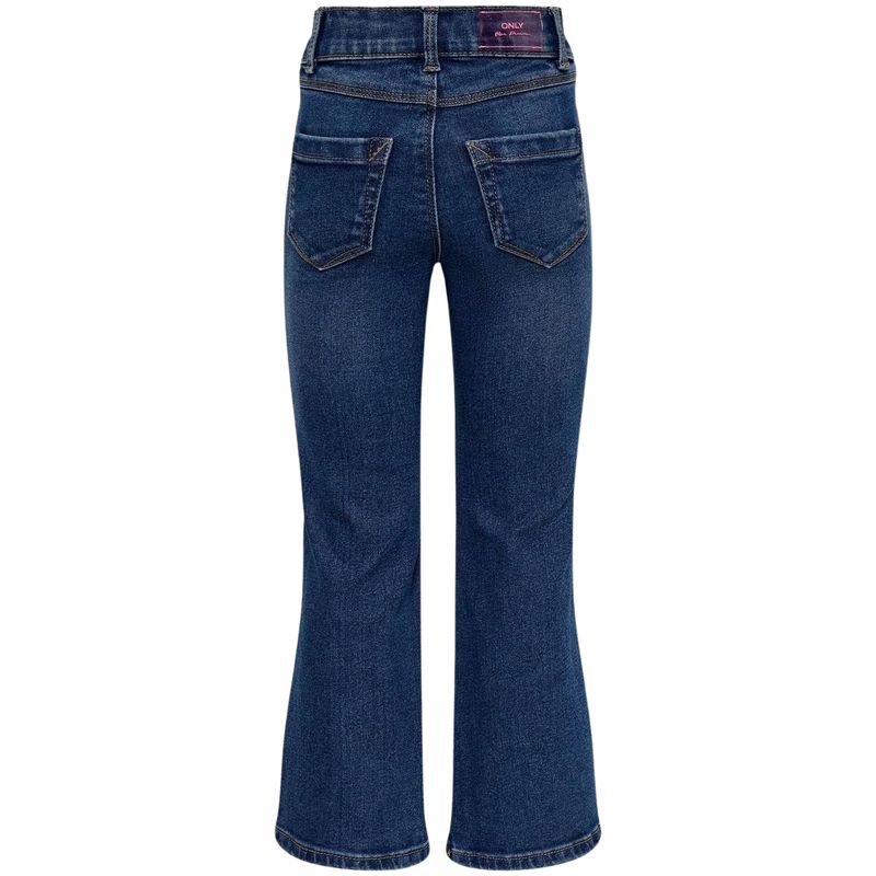 Kids Only Kmgblair flared jeans til småbarn, Medium Blue