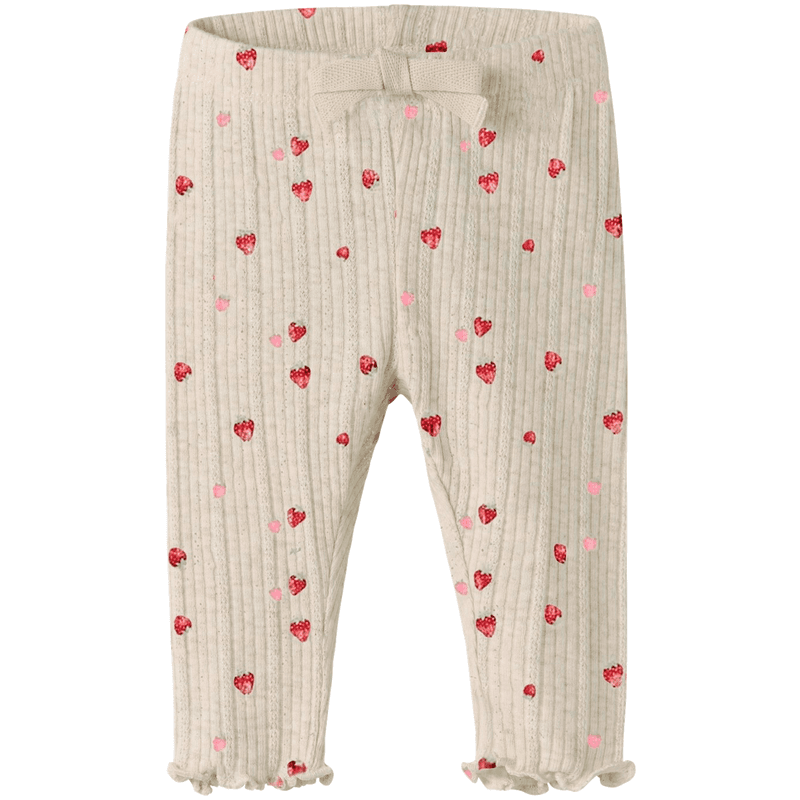 Name It Nbfjelly leggings til baby, Peyote Melange