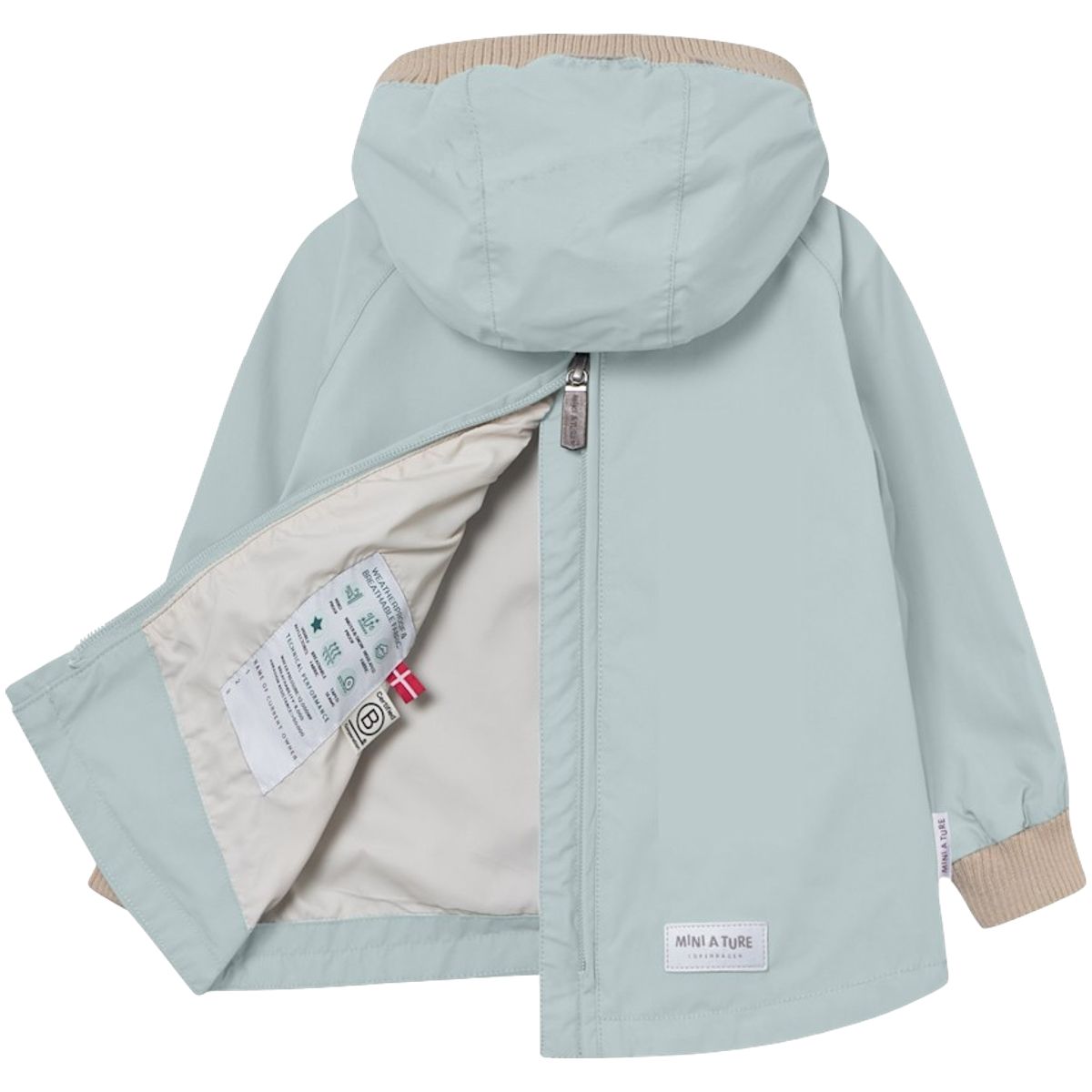 Mini A Ture Matbabyvito vår-og høstjakke, Cloud blue