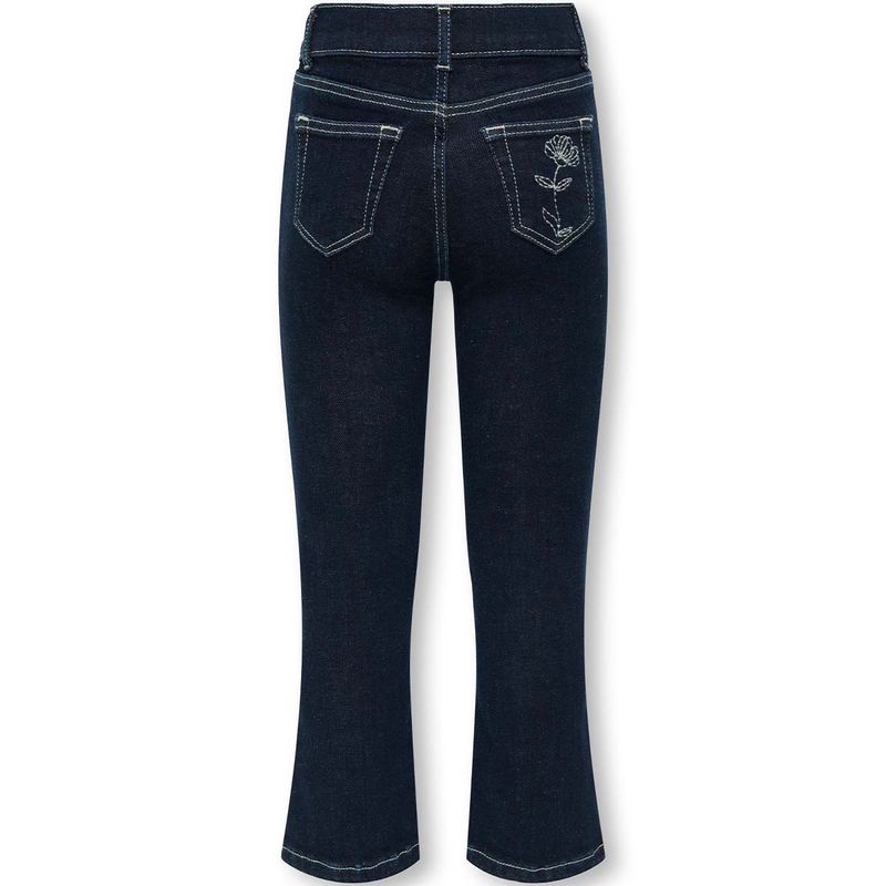 Kids Only Kmgblush Flared jeans, Dark Blue Denim