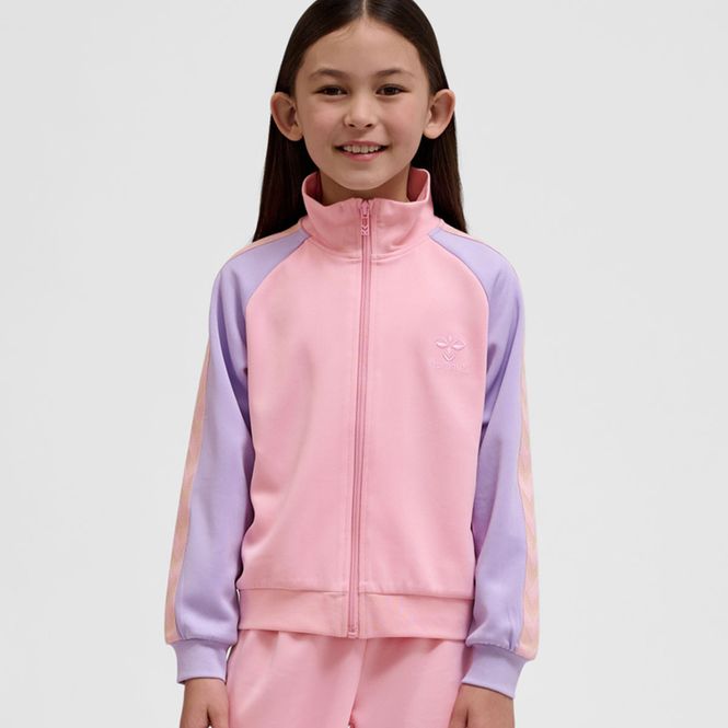 Hovedbilde Hummel Daily zip-jakke til barn, Candy Pink