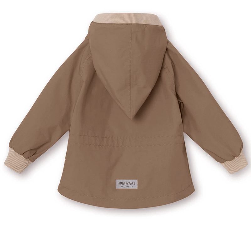 Mini A Ture Wai vårjakke m/fleece, pine bark