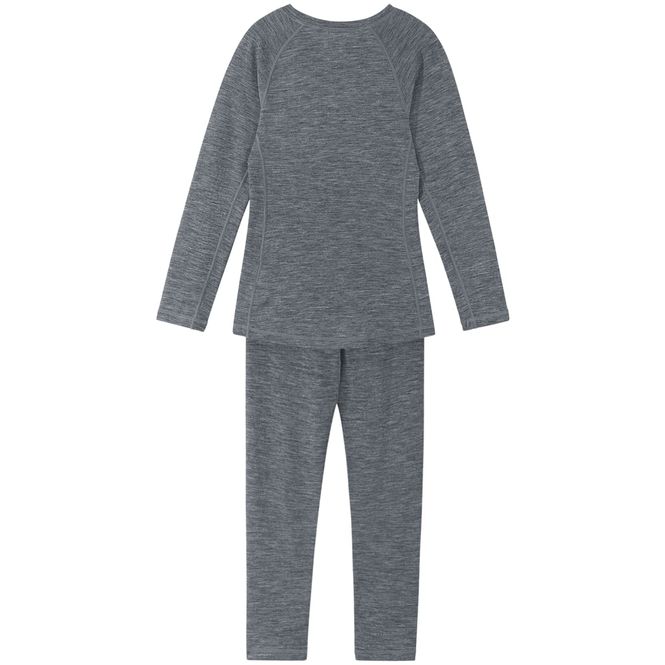Hovedbilde Reima Kinsei ull/viskose-sett til barn, Grey ...