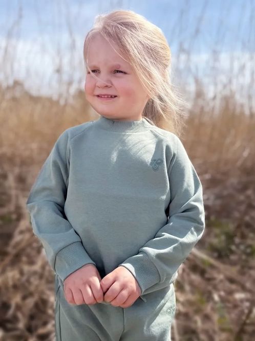 Hovedbilde Hummel x DressMyKid Bumble joggedress-sett, Sea ...