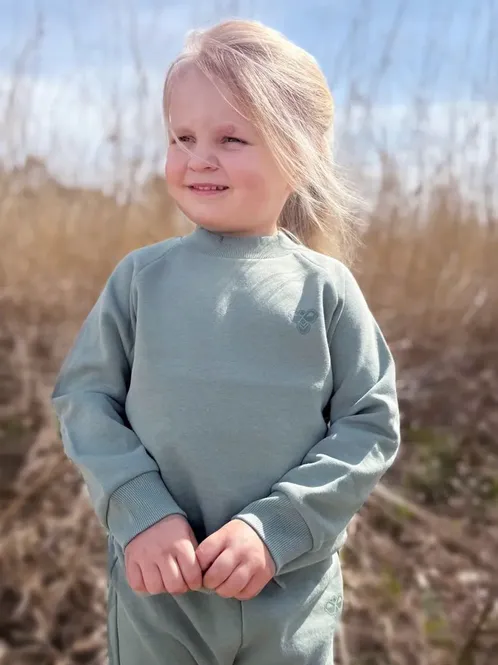 Hovedbilde Hummel x DressMyKid Bumble joggedress-sett, Sea ...