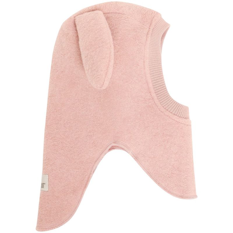HUTTEliHUT balaclava i ull m/kaninører, Deauville Mauve