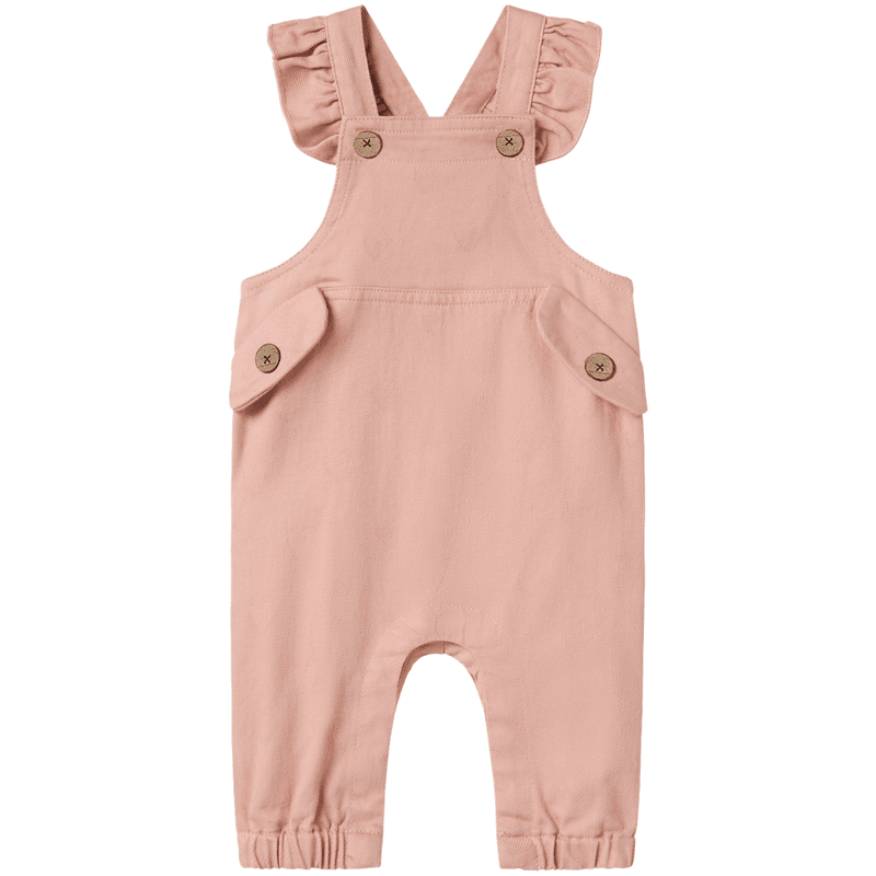 Lil' Atelier Nbflamina overall til baby, Misty Rose
