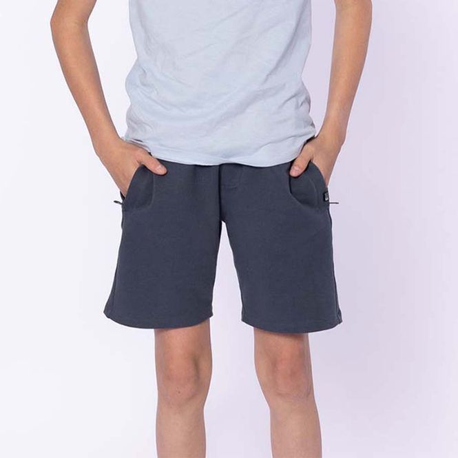 Hovedbilde No Way Monday shorts til barn, Steel Blue