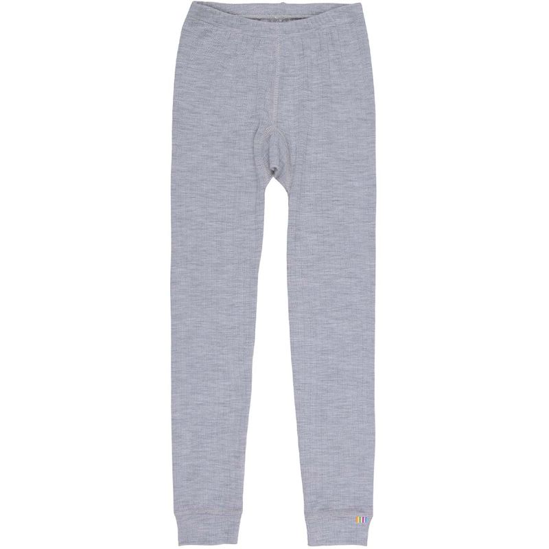 Joha ribb leggings i merinoull, light grey