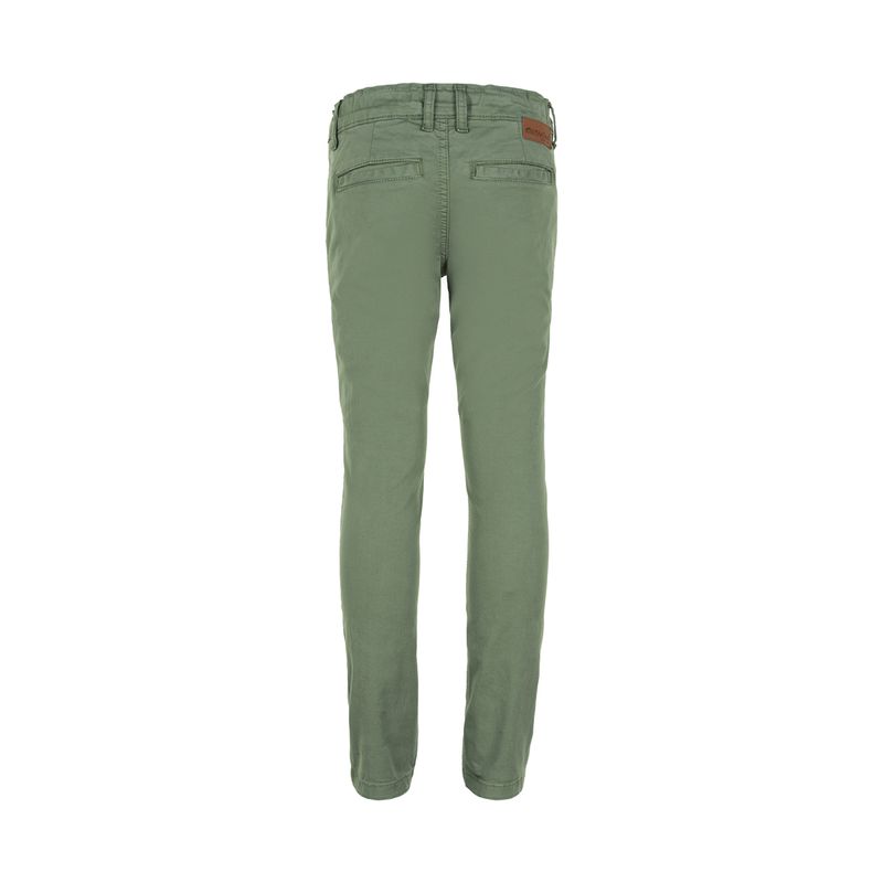 MinyMo twill bukse til barn, grønn