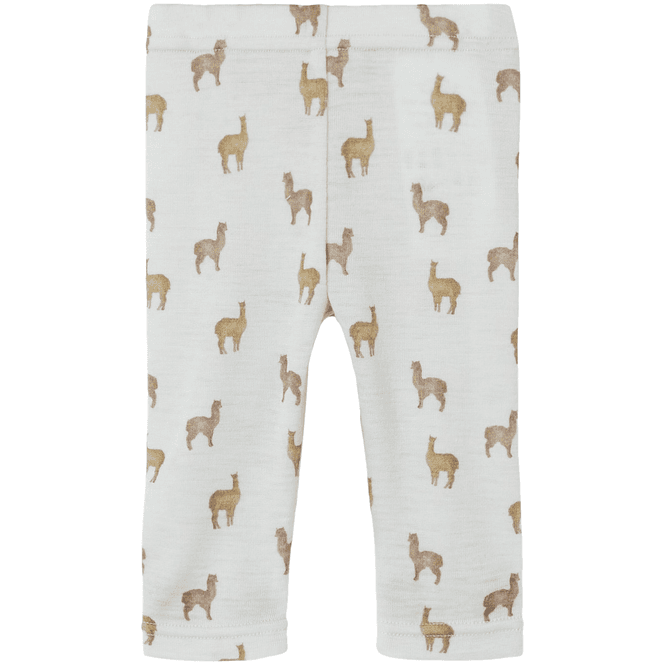 Hovedbilde Lil' Atelier Nbmnoel leggings i ull til baby, ...
