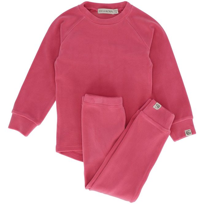Hovedbilde Gullkorn Jona fleece-sett til barn, Fransk Rosa