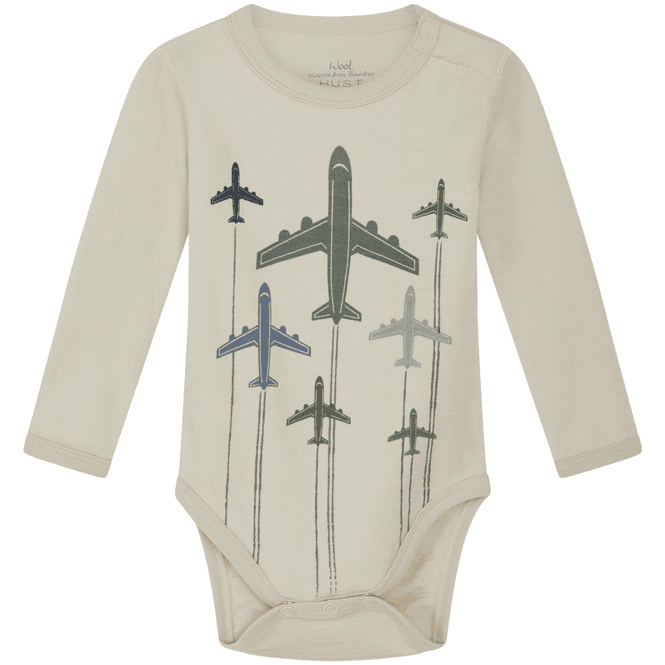 Hovedbilde Hust & Claire Baloo body ull/bambus fly, French ...