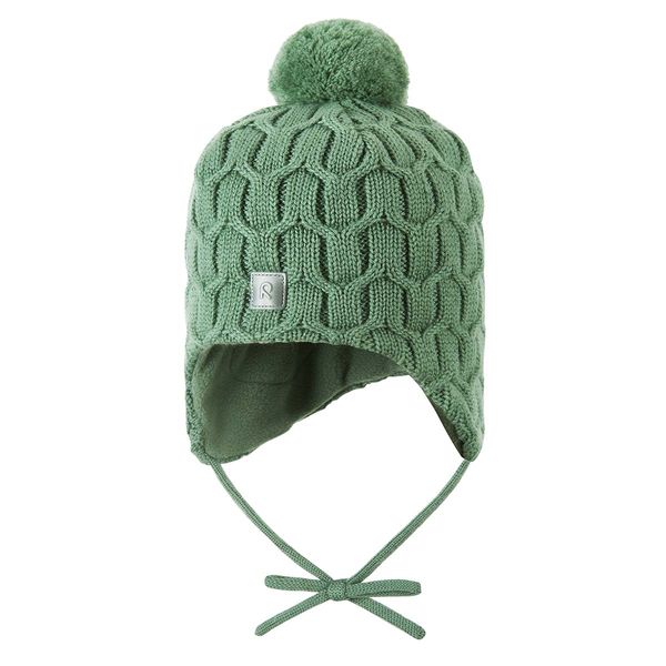 Hovedbilde Reima Nunavut vinterlue i ull til småbarn, Green ...