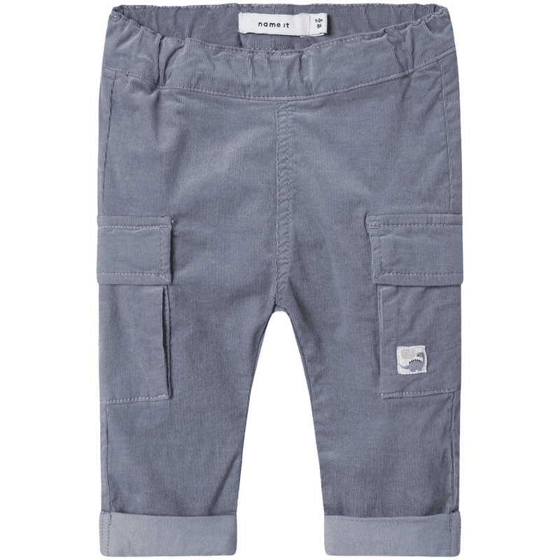 Name It Nbmben kordfløyelbukse til baby, Tradewinds