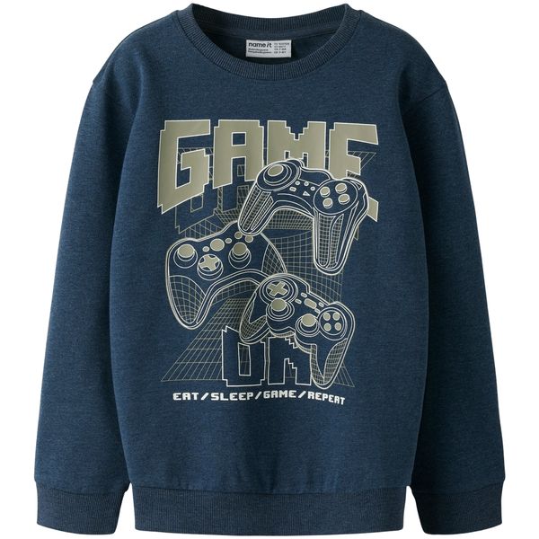 Hovedbilde Name It Nkmvalexander sweatshirt til barn, Navy ...