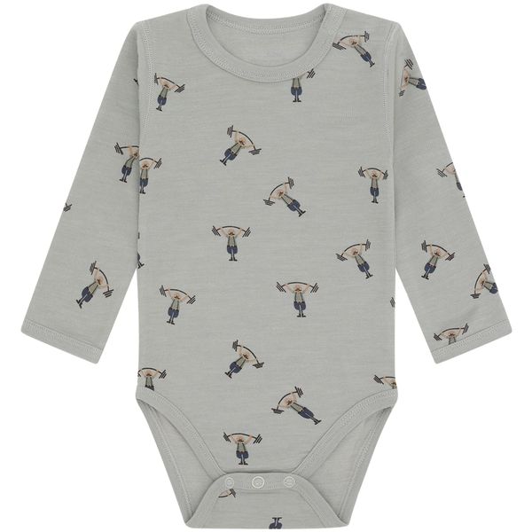 Hovedbilde Hust and Claire Baloo Strong Man ull/bambus body, ...