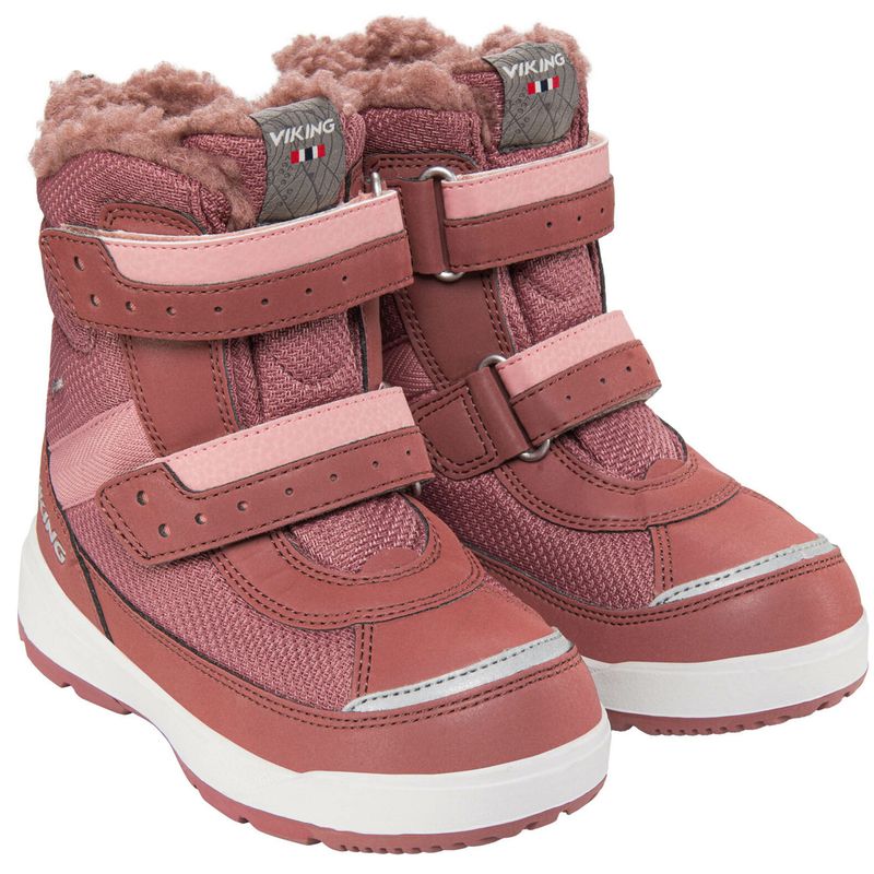 Viking Play Reflex Warm GTX 2V vintersko til barn, Pink