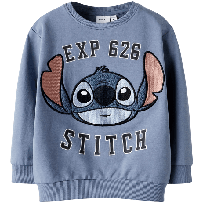 Hovedbilde Name It Nmmonur Stitch sweatshirt, Flint Stone