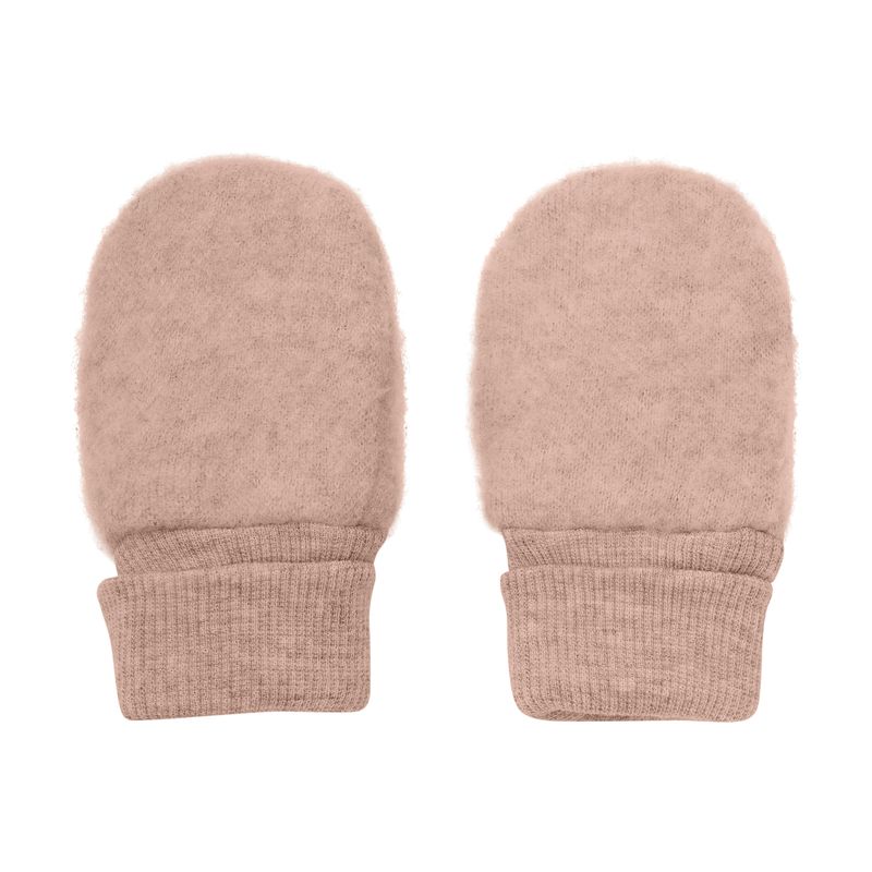 HUTTEliHUT Ullfleece votter 2-lags, Mahogany Rose