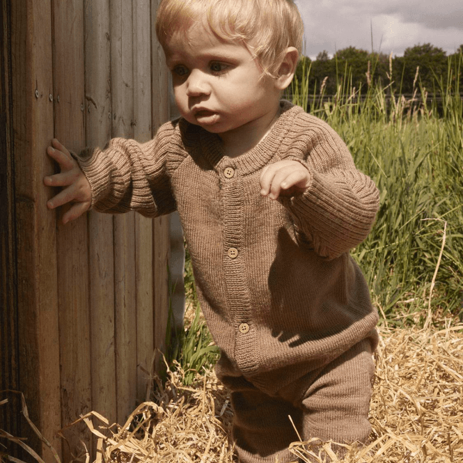 Hovedbilde Lil' Atelier Nbmnomo heldress i ull, Sepia Tint