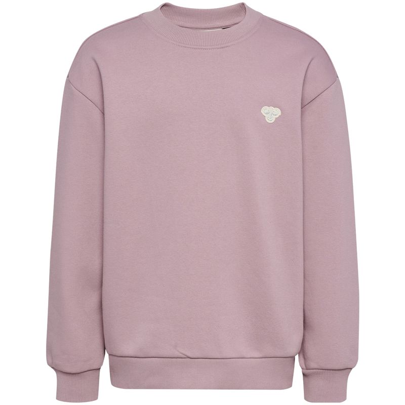 Hummel Bee sweatshirt til barn, Sea Fog