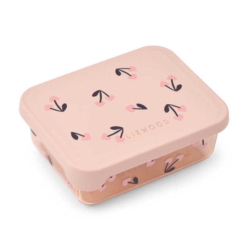 Liewood Ako snack-boks i tritan, Cherry Heart/Rosey