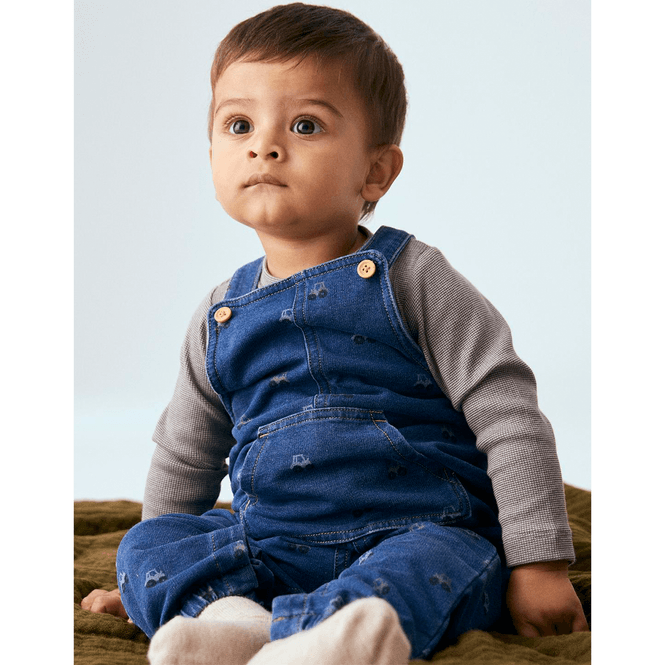 Hovedbilde Name It Nbmbarrel overall til baby, Dark Blue ...