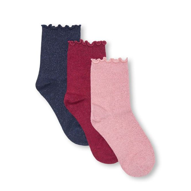 Hovedbilde Kids Only Kogwinter 3-pack sokker til barn, ...