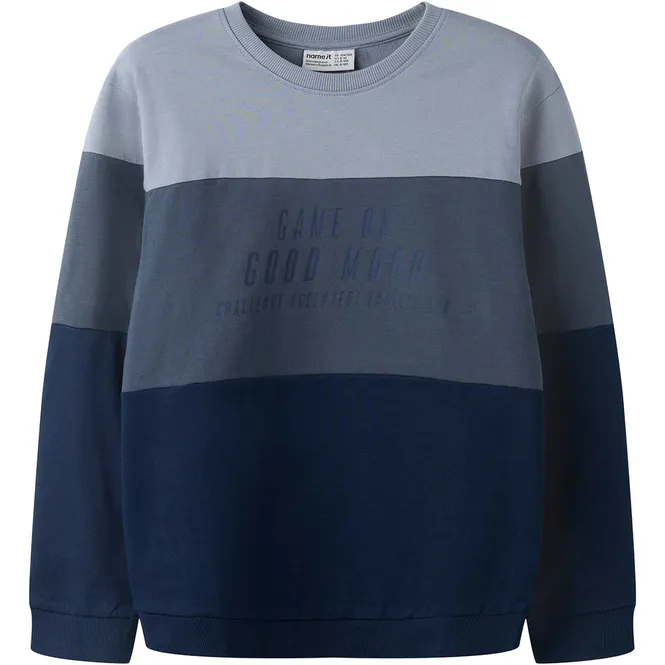 Hovedbilde Name It Nkmvemil sweatshirt til barn, Navy Blazer