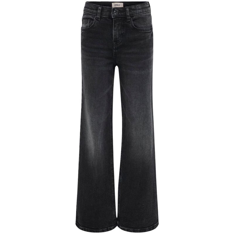 Kids Only Kogjuicy Wide Leg jeans til barn, Washed Black