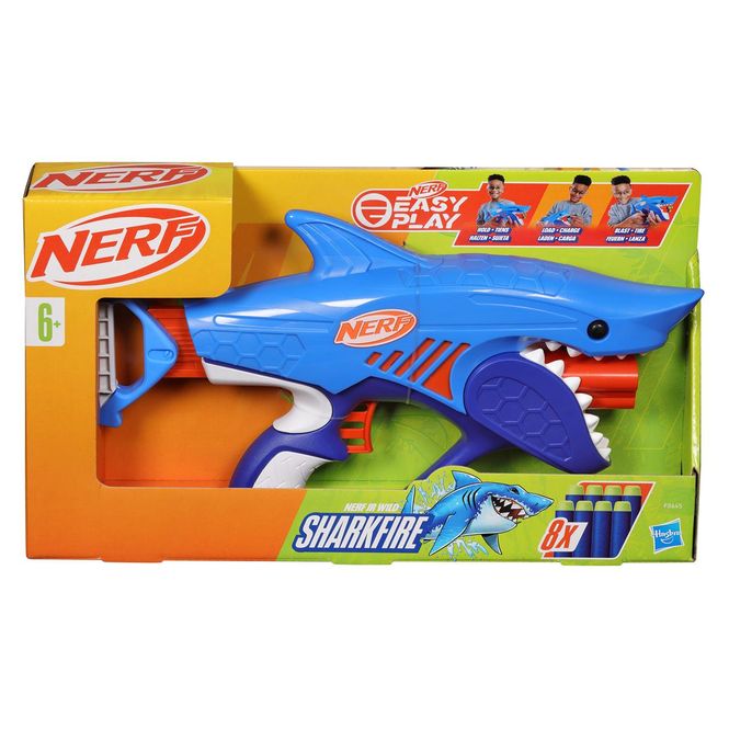 Hovedbilde NERF N-Strike Elite Jr. Sharkfire lekepistol