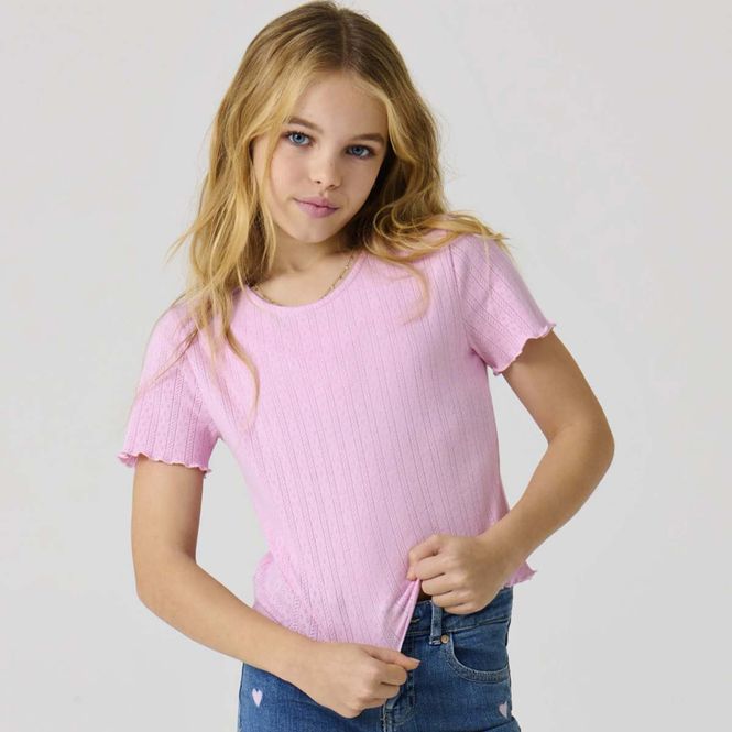 Hovedbilde Kids Only Kogcarlotta t-skjorte til barn, Roseate ...