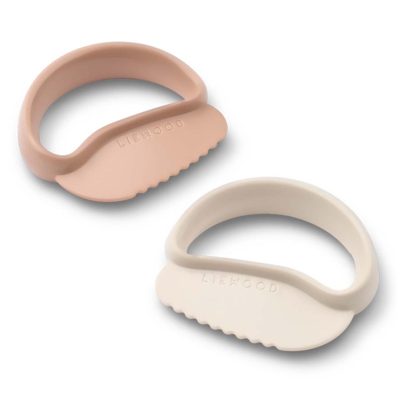 Liewood Riven 2-pack matkniver, Pale tuscany/Sandy